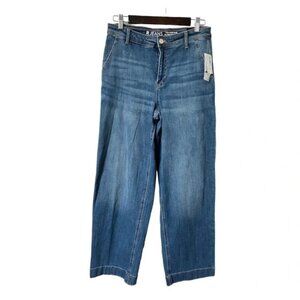 Reitmans R Jeans High Rise Straight Leg Stretch Jeans